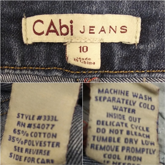 Regular Rise Bootcut Jeans by CAbi - Picture 5 of 6